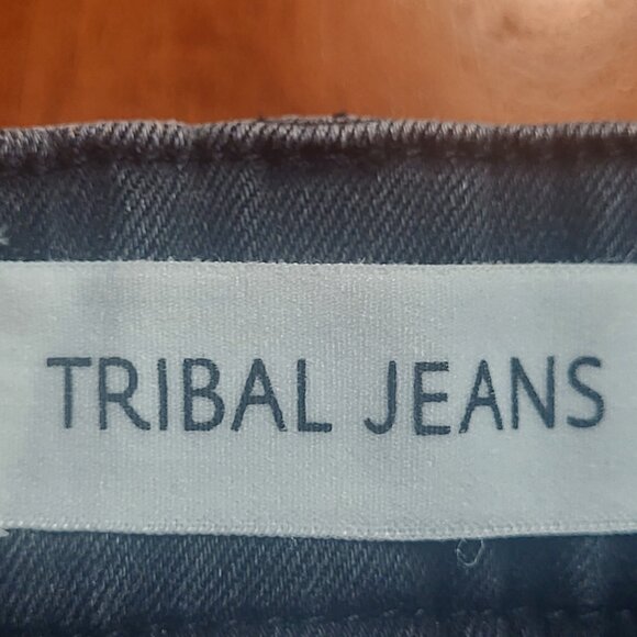 Tribal ~ Sz 4 ~ Audrey Mid-Rise Icon Fit ~ Slip on “Jeans” ~ Excellent Condition - Picture 10 of 10